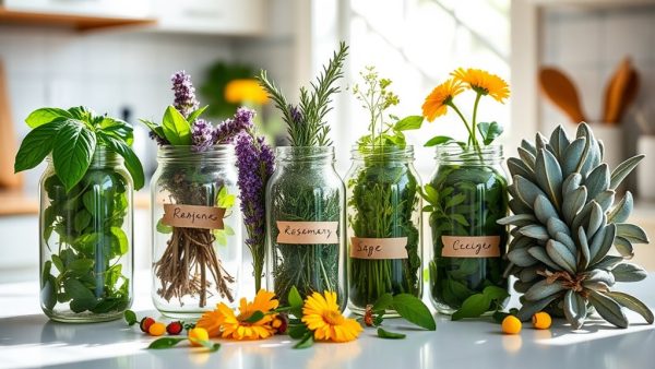 Nature’s Medicine Cabinet- Top 5 Healing Herbs to Keep at Home